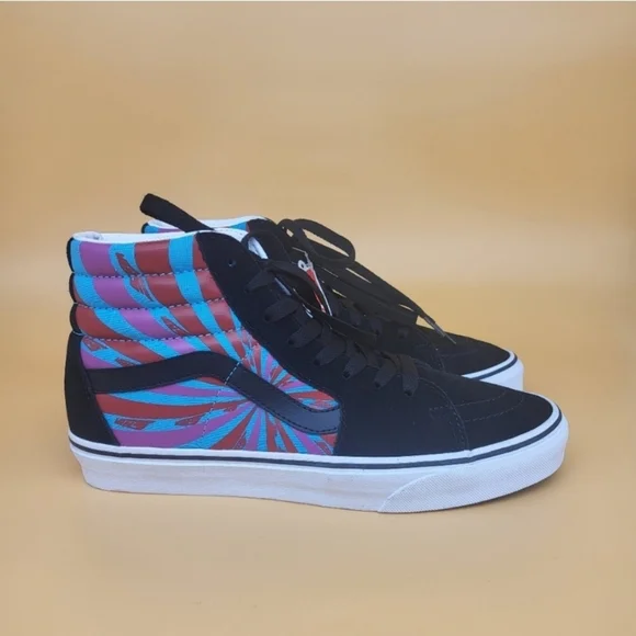 New Vans Retro Mart SK8 Hi Shoes Women's Size 10.5 - Picture 3 of 7